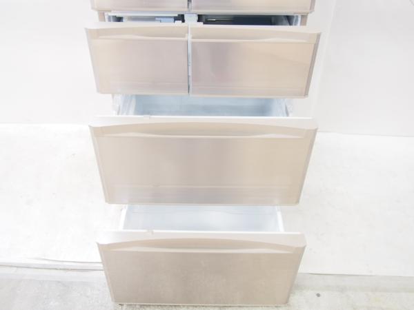 MITSUBISHI 6ドア冷蔵庫 MR-JX53Y-N1 2015年製 ▽ 48F45-5(500リットル 