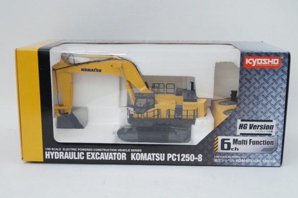 京商 KOMATSU 1⁄50 PC1250-8 油圧ショベル KYOSHO 建設機械 IRC BLOG RC