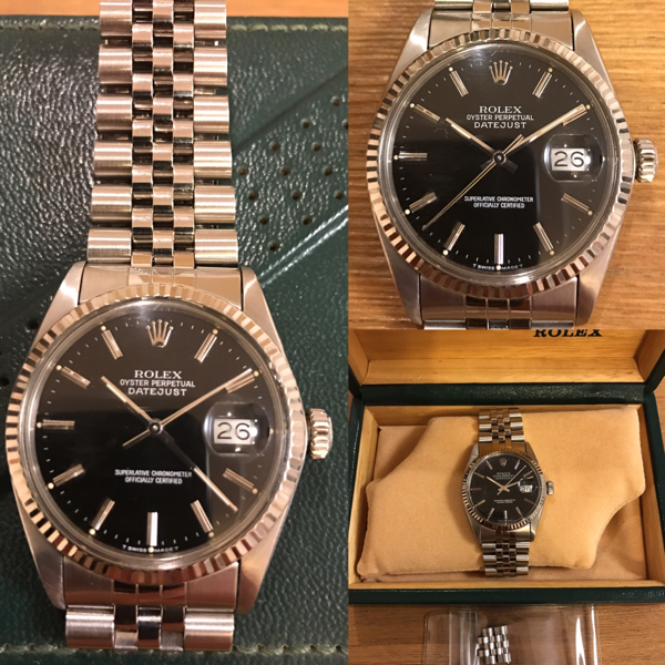 【美品】OH済 ROLEX DATEJUST ロレックス デイトジャスト
