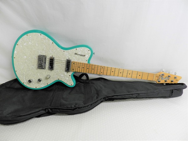 難有 Godinゴダン Radiator Green/Maple エレキギター [梱1.0］