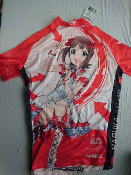 アイドルマスター　サイクルジャージ　天海春香　L未使用
