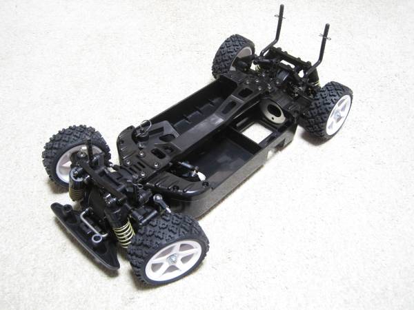 ★格安!! タミヤ 1/10 TB01シャーシ 美品 ダート ドリフトにも
