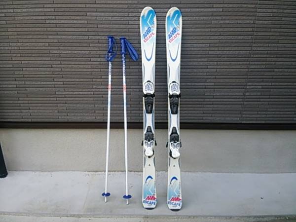 子供用スキー板＆ストックセット