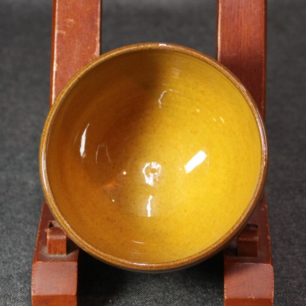 ☆松江布志名焼 湯町窯 ぼてぼて茶碗 共箱 バーナードリーチ☆(陶磁