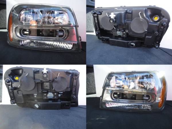 02-08 トレイルブレイザー ヘッドライト 左右セット 新品