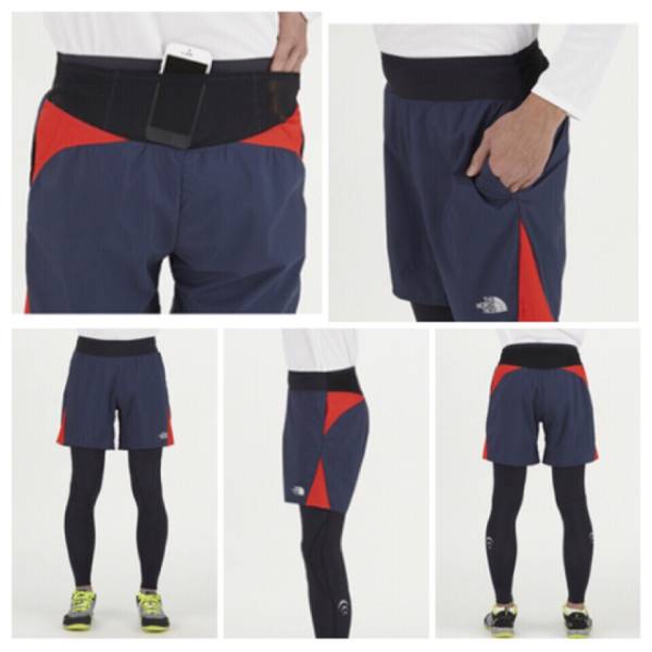 Q96■新品★ノースフェイス ランニング パンツ 紺XL■定価7452 