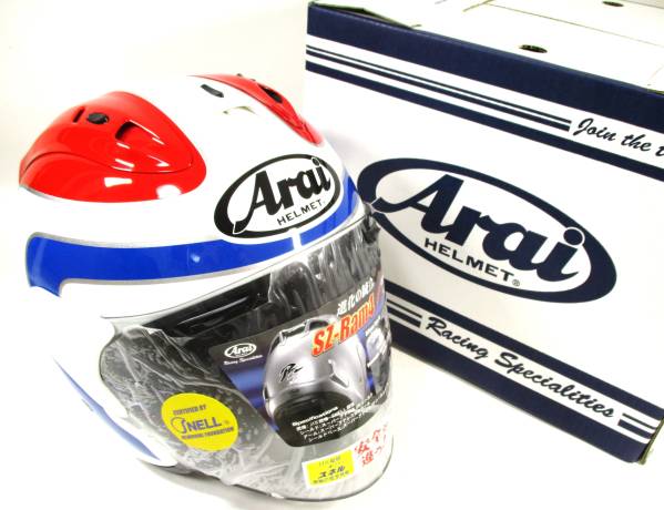 アライ Ram4 スペンサーヘルメット トリコロール Lサイズ(59/60)