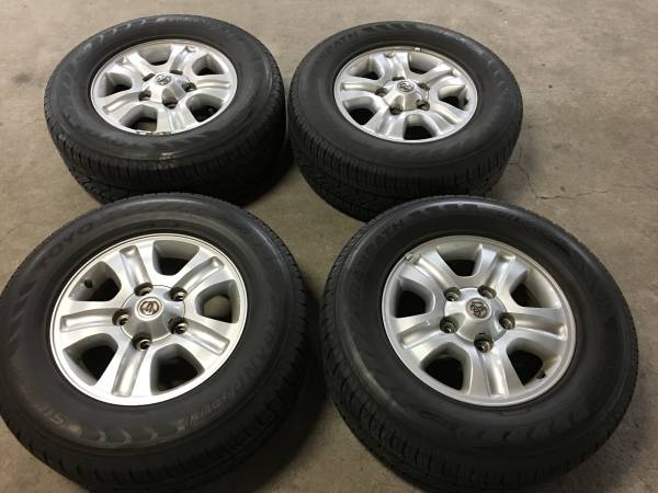 ランクル１００ 中期 純正 275/65R17 4本 中古