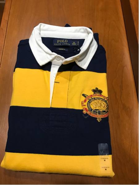 POLO ラルフローレン 長袖 ラガーシャツ M 新品