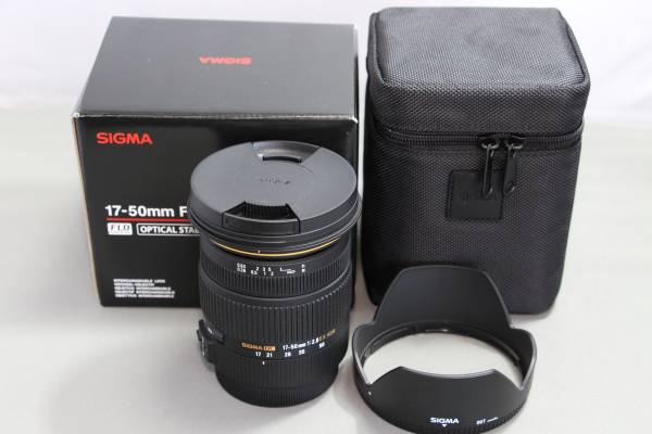 ☆極上品☆シグマ 17-50mm f2.8 EX DC OS HSM #1525 SIGMA 17-