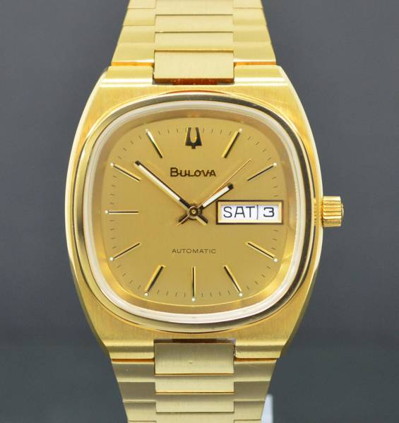 美品　BULOVA ブローバ　ETA.2836-1　自動巻　時計　動作品