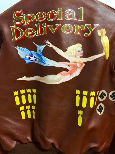 ☆最終値下げ即決！リアルマッコイズ A-2 バックペイント1点物！