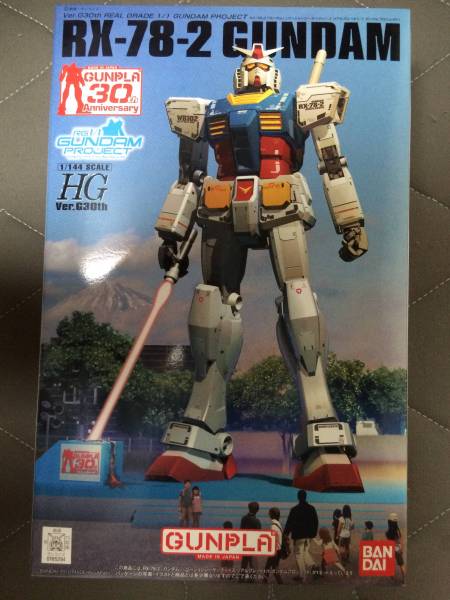 【新品】RX-78-2 GUNDAM 1/144 未組立品 Ver.G30th ①_1