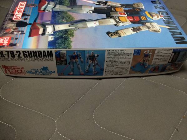 【新品】RX-78-2 GUNDAM 1/144 未組立品 Ver.G30th ①_3