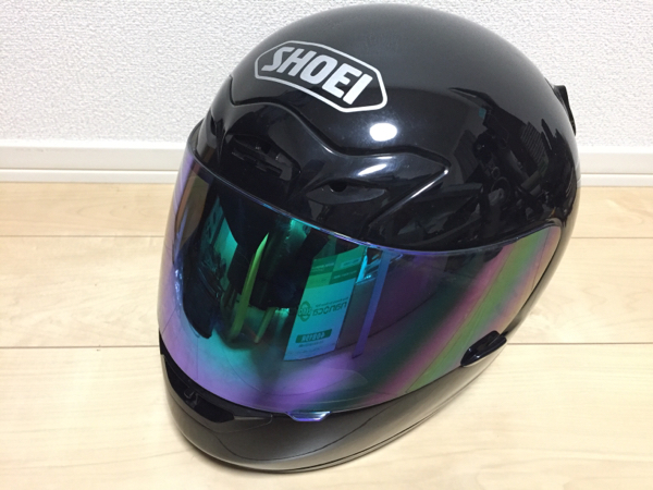SHOEI X-9 フルフェイスヘルメット レインボーシールド付き