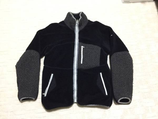 FilMelangeフィルメランジェ！フリースジャケット！黒！美品！ フィル 