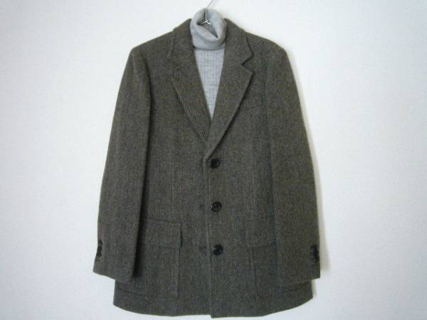 【マーガレットハウエル】ジャケットコート　Ⅱ　茶系　チェスタ