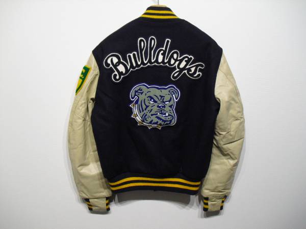 USA製　ゴールデンベア　袖革　ワッペン　スタジャンM