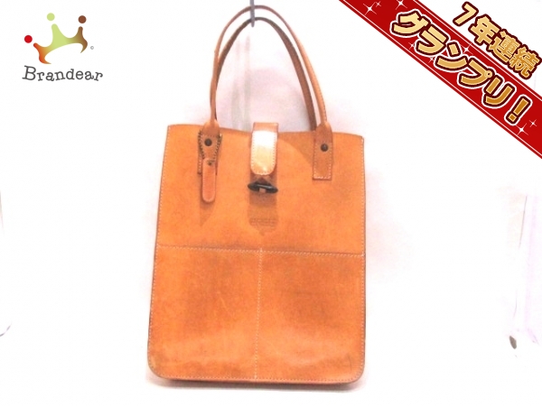 ブリー トートバッグ ライトブラウン レザー BREE