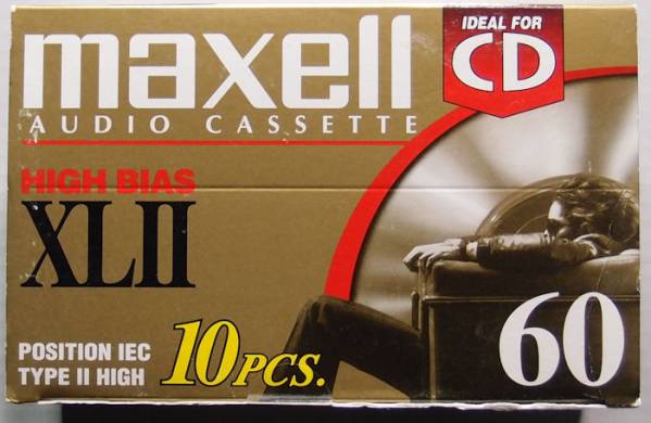 maxell XLⅡ 60 10巻セット 未開封 北米仕様 送料無料 マクセル