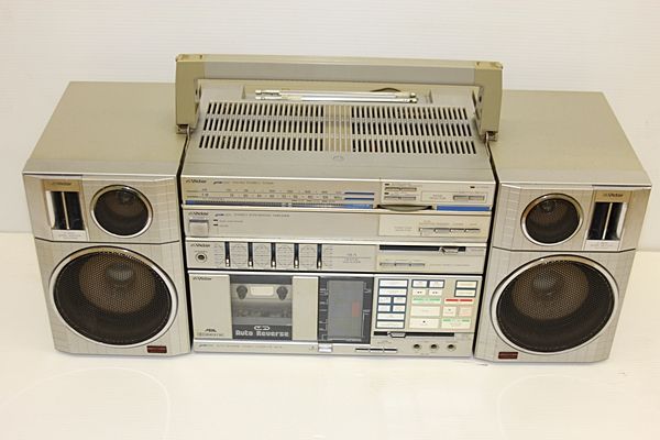 VICTOR ビクター ラジカセ PC-55 R55 D55 B55 アンティーク 当店から