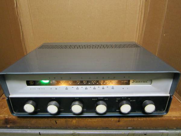 サンスイ　PM-900　ラジオ付き真空管アンプ　ジャンク出品