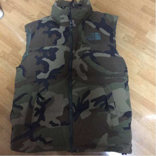 THE NORTH FACE ノースフェイス ダウンベスト 迷彩/カモフラ ザ ノース