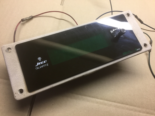 JECO 観光バス 24V デジタル 時計 ゴールドキング シャンデリア(内装 