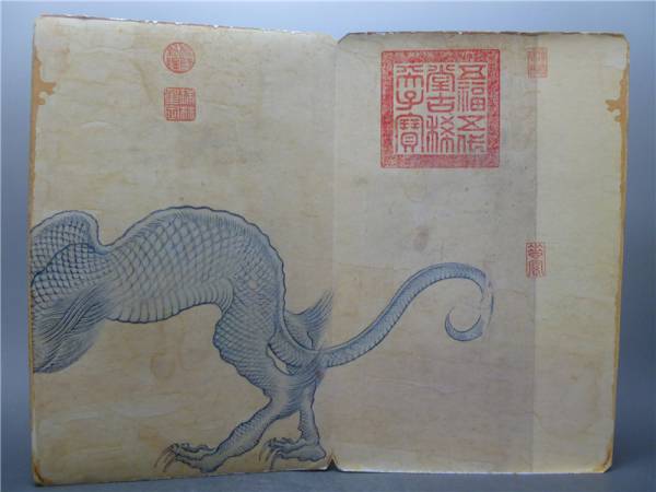 【禹】Z240 《呉彬十八応真図》 仏画 美術 鑑賞 短冊 仏像