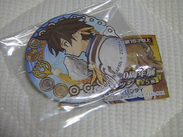 テイルズ 20周年展 缶バッジ ガチャ ゼスティリア スレイ_1