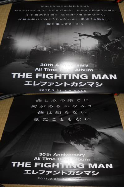 エレファントカシマシ THE FIGHTING MAN ポスター 2枚セット