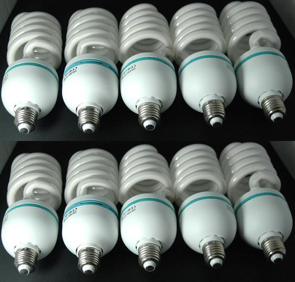 未使用　Panasonic LED電球　１０個 撮影用□スパイラルインバーター蛍光灯電球□500w相当 10個 【公式通販】