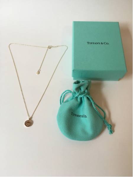 未使用 ティファニーリターントゥ サークル ペンダント シルバー
