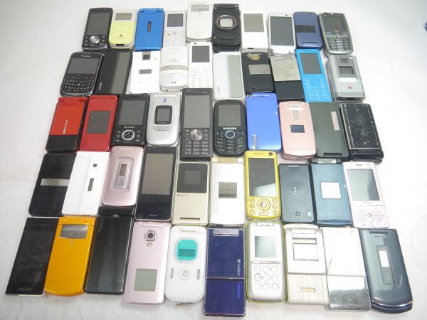 ジャンクガラケー18台セット ガラケー50台まとめてジャンク品39携帯電話ソフトバンクau等 携帯電話