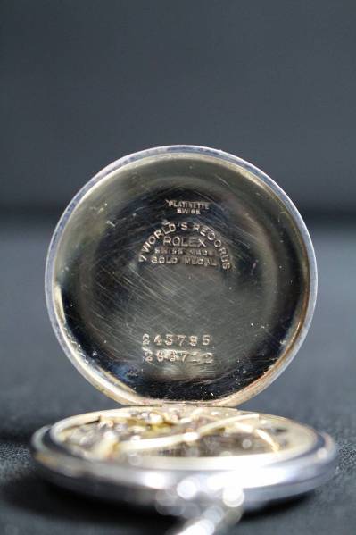 6〇12014 ROLEX ロレックス 懐中時計 手巻 稼働品 直径約4ｃｍ