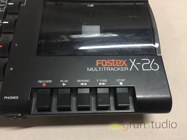 Fostex/フォステクス】X-26 カセットMTR 【c491】(マルチトラック