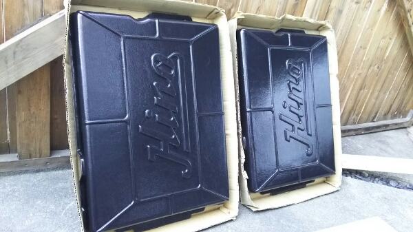 ☆当時物日野純正バッテリーカバー デコトラレトロ☆