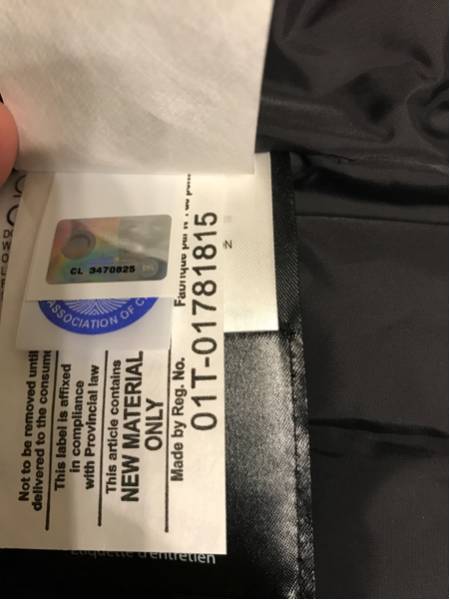 2016AW カナダグース ジャスパー ブラック Ｌ新品 黒