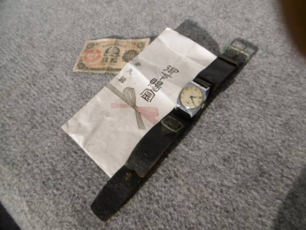 ☆戦前 日本陸軍航空兵中尉使用 腕時計① セイコーダリア(DAHLIA