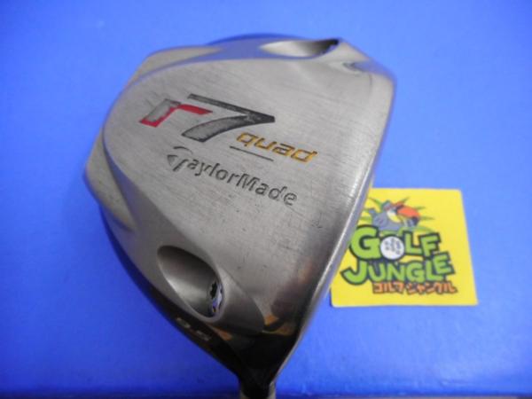 ★中古即決[4607] テーラーメイド r7 quad TP/Fujikura Speeder