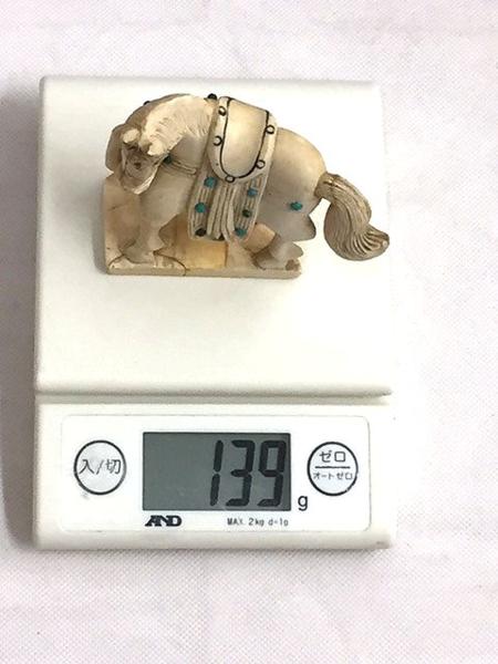 No.6610「陶器のブックエンド：馬モチーフ」SOLD | ボルトナット 