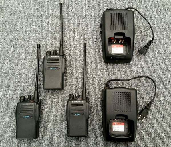 Motorola GL2000 トランシーバー 3台セット#c モトローラ GL2000 無線機 3台セット ジャンク N171