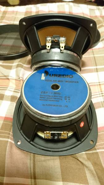 最終値下げ！sound PUREDIO ZSP-1 MID スピーカー2個 最終値下げ