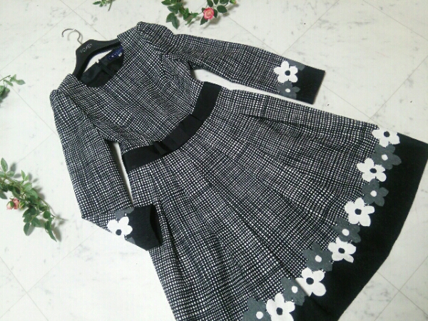 美品☆エムズグレイシー☆カタログ掲載 デイジー・ワンピース38