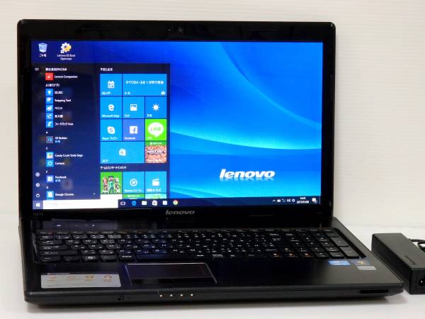 ノートパソコン Lenovo CPU i3-6006u メモリ4GB HDD500GB Office2016付 