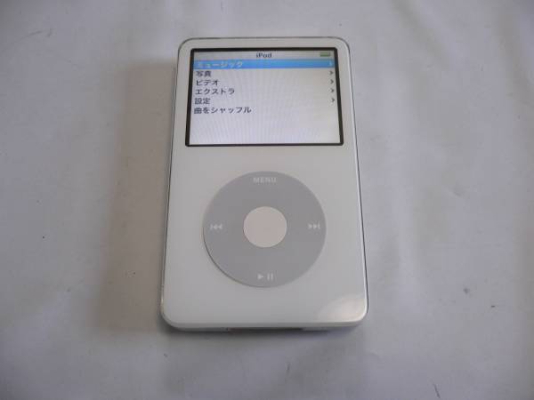 ジャンクiPodアイポットclssic A1136 60GB 中古品 ジャンクiPod