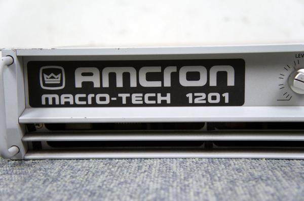 CROWN /AMCRON ◇プロ用パワーアンプ◇MACRO-TECH 1201◇MA-1201
