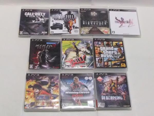 046 PS3ソフト ペルソナ4など 10本セット 【ジャンク】②