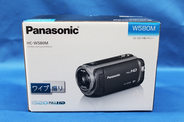 パナソニック ビデオカメラ ワイプ撮り HC－W580M ブラウン