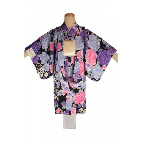 1円～ HL ブランド おでかけ着物 4点セット HL-D 7歳～8歳